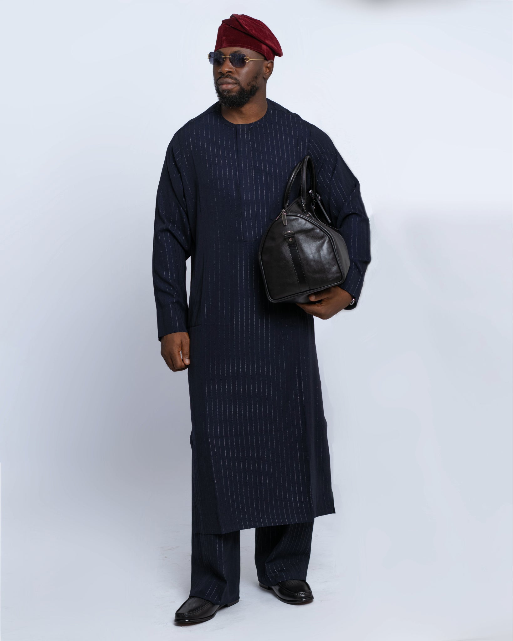 Obsidian blue Kaftan