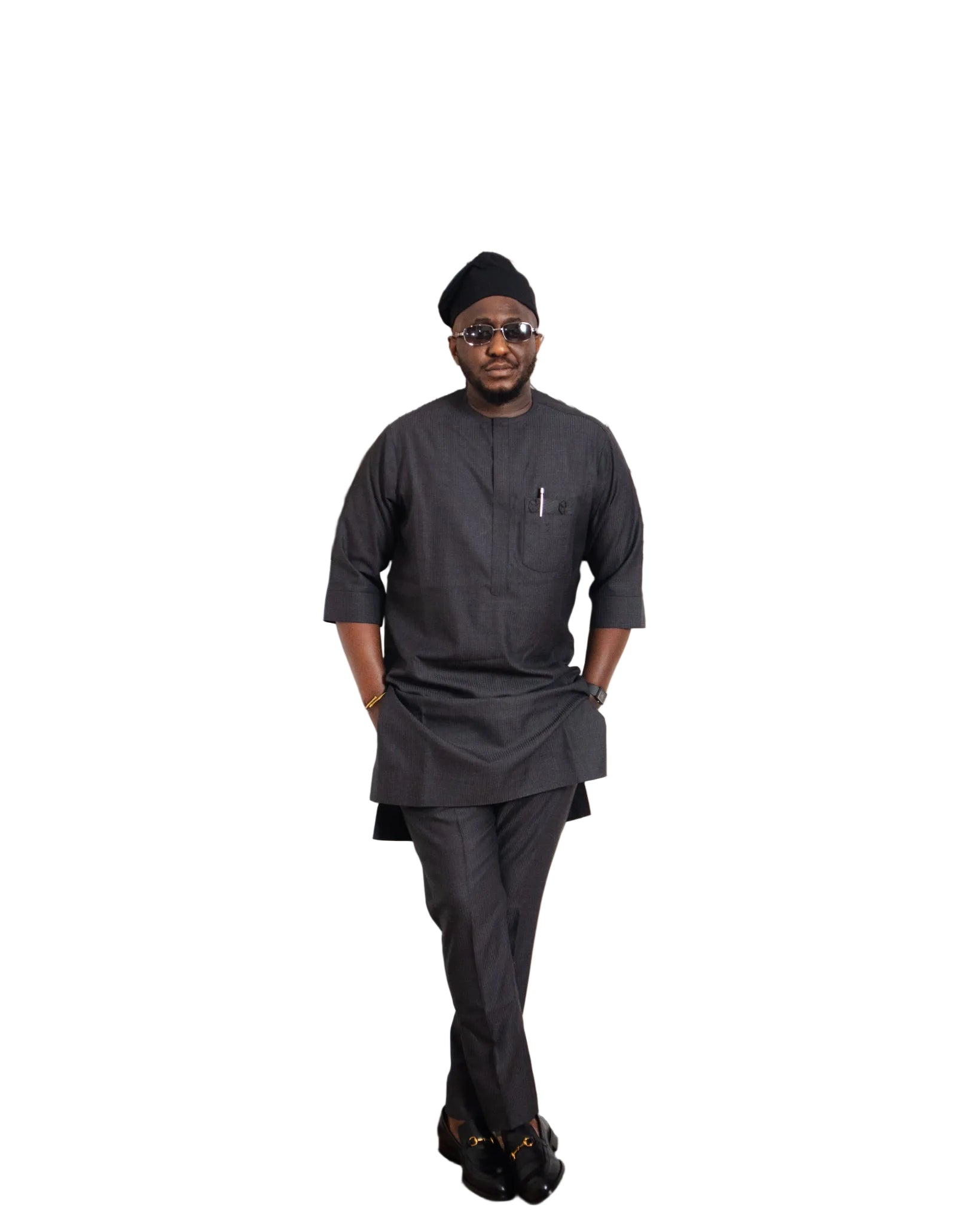Ash weave men kaftan